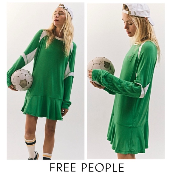 Free People Tops - FREE PEOPLE At Bat Layer Shirt Dress Small Oversized Relaxed Fit Small NWT’s-$80